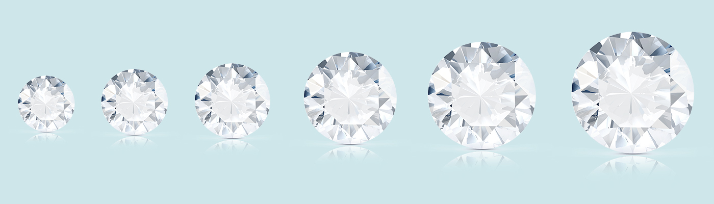 Types of diamond carats sales