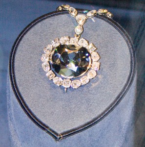 "Hope Diamond" by David Bjorgen - Own work. Licensed under CC BY-SA 3.0 via Wikimedia Commons