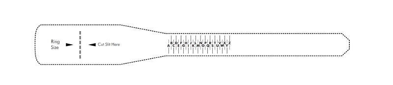 How do you work out ring size?